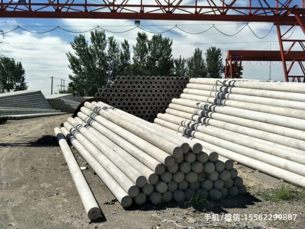 平度190*10米非预应力水泥电线杆